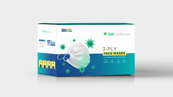 SIA Health Care 3ply mask