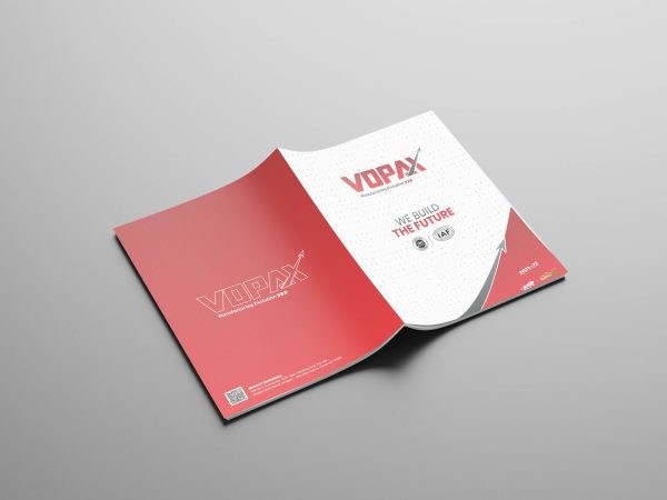 Vopax brochure design